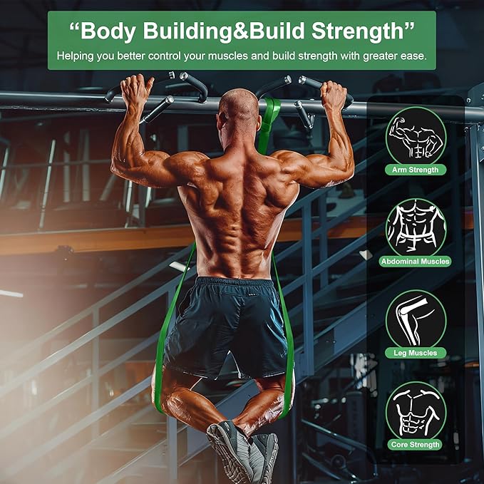 Resistance Bands,Exercise Bands,Workout Bands,Resistance Bands Set for Legs,Pull Up Bands,Stretch Bands for Exercise,Muscle Training, Physical Therapy, Shape Body, Men Women