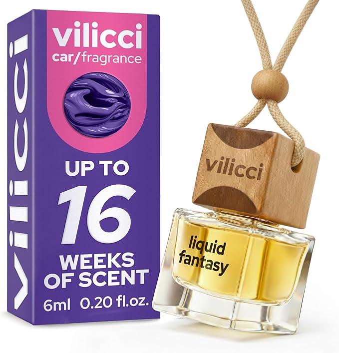 Vilicci Liquid Fantasy Car Air Freshener – Long Lasting Car Diffuser | Refreshing & Odor Eliminating Car Perfume | Vegan & Cruelty-Free Oil Ingredients | Lasts up to 120 days - Bloomnest
