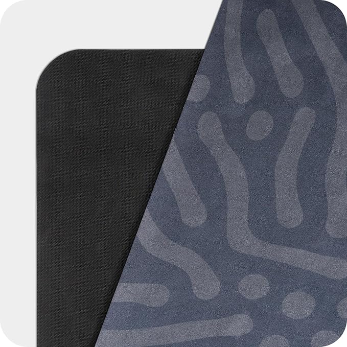 WeGym Yoga Mat, 4mm Cushioned Exercise Mat for Yoga, Pilates, Home Workouts - Anti Slip Polyurethane Suede Yoga Mat with Carrying Strap