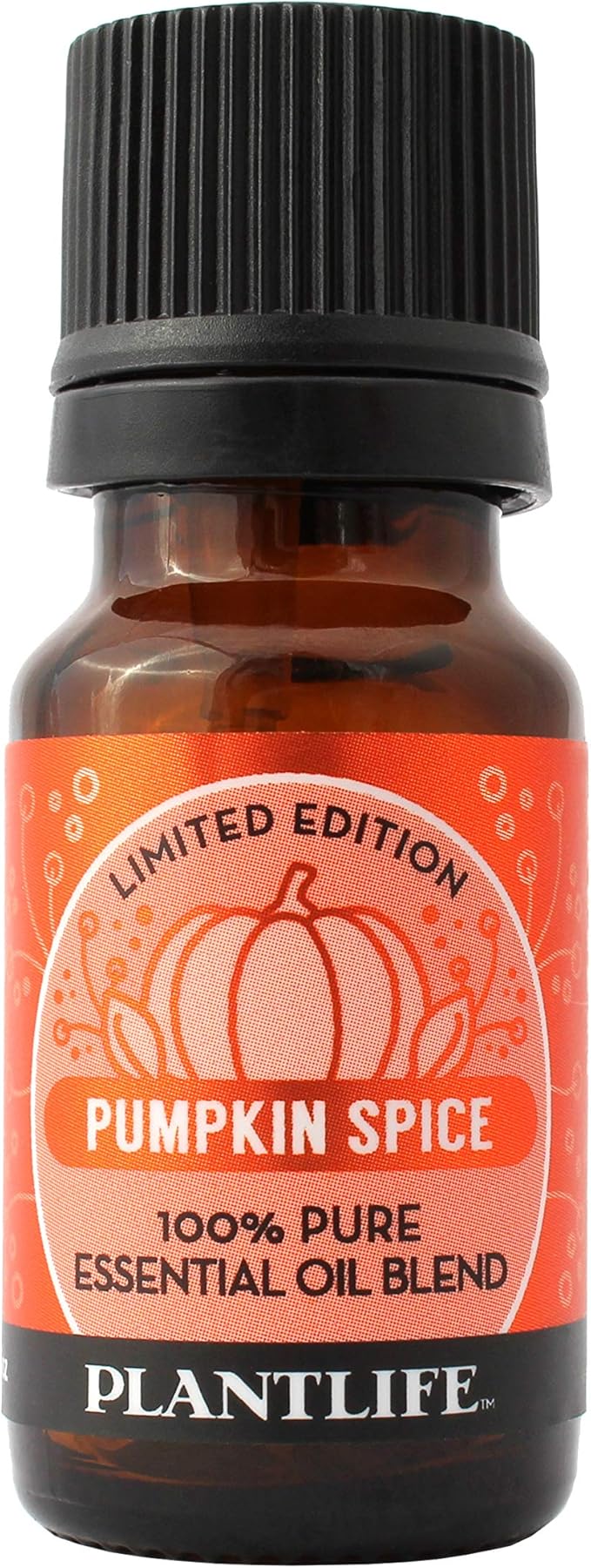 Plantlife Pumpkin Spice Aromatherapy Essential Oil Blend - Straight from The Plant 100% Pure Therapeutic Grade - No Additives or Fillers - Made in California 10 ml - Bloomnest