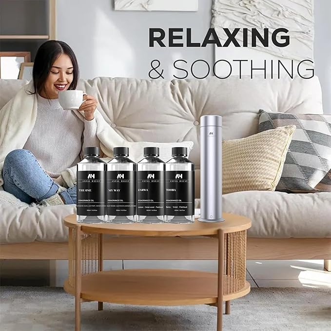 Dream on Essential Oil Scent 500mL - Luxury Home Aromatherapy Diffuser Oil - Formulated with Hints of Bright White Tea, Sweet Vanilla, & Earthy Cedar - Inspired by One Hotel Miami Beach - Bloomnest