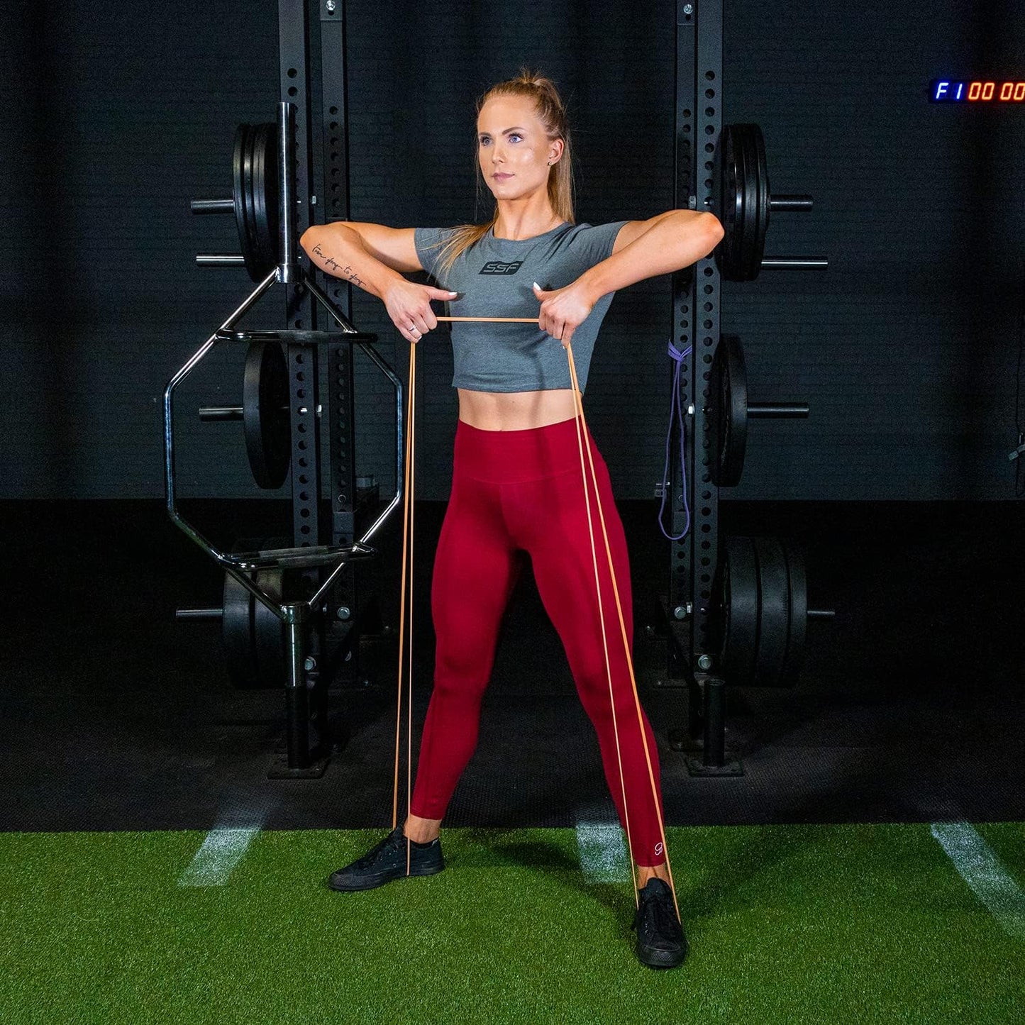 SERIOUS STEEL FITNESS Assisted 41" Pull-Up Band, Resistance & Stretch, Powerlifting & Pull-up Assist Loop (Single Band)