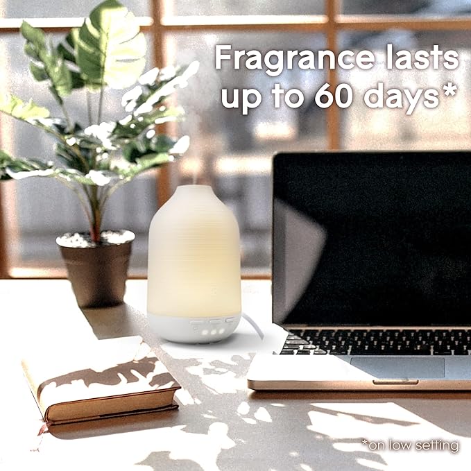 Glade Aromatherapy Diffuser & Essential Oil, Air Freshener for Home, Uplift Your Day Scent with Notes of Orange & Neroli, 0.56 Fl Oz - Bloomnest