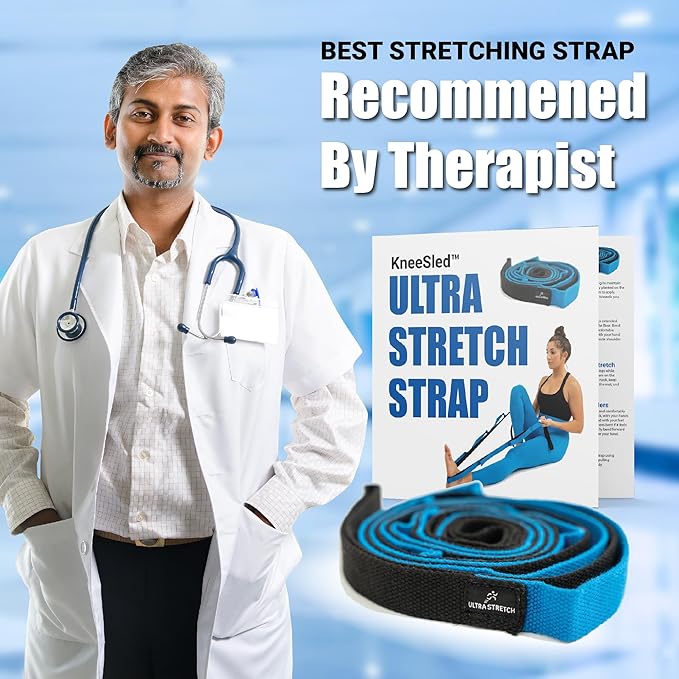 KneeSled™ Ultra Stretch Strap Best Choice for Physical Therapy U.S.A. - Bloomnest