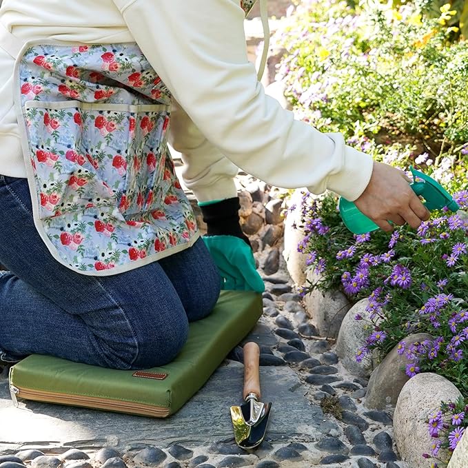 Large Knee Mat-Gardening Kneeler Pad-Thick Garden Sitting or Kneeling Pad Cushion-Construction Knees Support Board of Working,Repairing-Floor Knees Mat for Prayer,Fitness,Yoga,Gym & Pilates-Green - Bloomnest