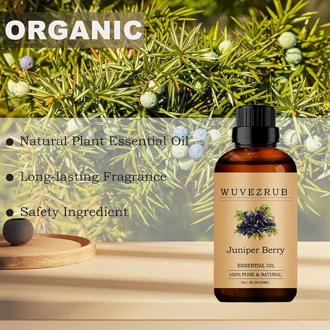 Juniper Berry Essential Oils, 30ML Pure and Natural Essential Oil for Aromatherapy Diffuser - Juniper Berry / 1 Fl Oz - Bloomnest