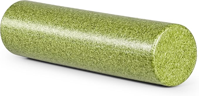 Tone Fitness High Density EPP Foam Exercise Foam Roller for Yoga, Pilates, Stretching, Massage, and Recovery | Multiple Sizes and Colors - Bloomnest
