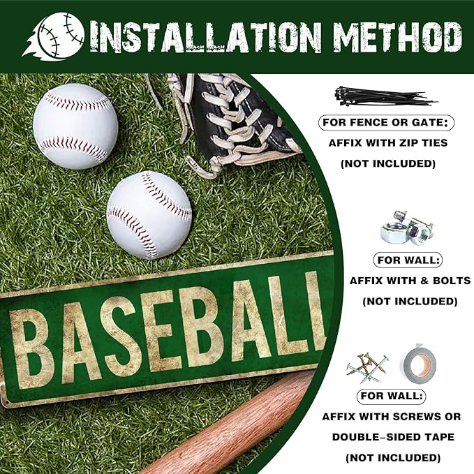 Rasonus Baseball Gifts for Boys 8-12 Accessories Room Decor Cool Stuff Sports Bedroom Posters Baseball Gear Wall Art Teen Boys Birthday Christmas Party Decorations - Bloomnest