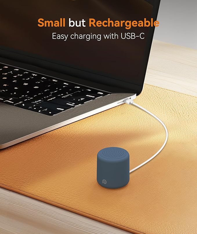 Dreamegg Travel White Noise Machine - Portable Sound Machine for Baby Adults, Travel Sound Machine for Sleep, 16 Nature Sound, Timer, White Noise Machine for Sleeping Gift, Navy