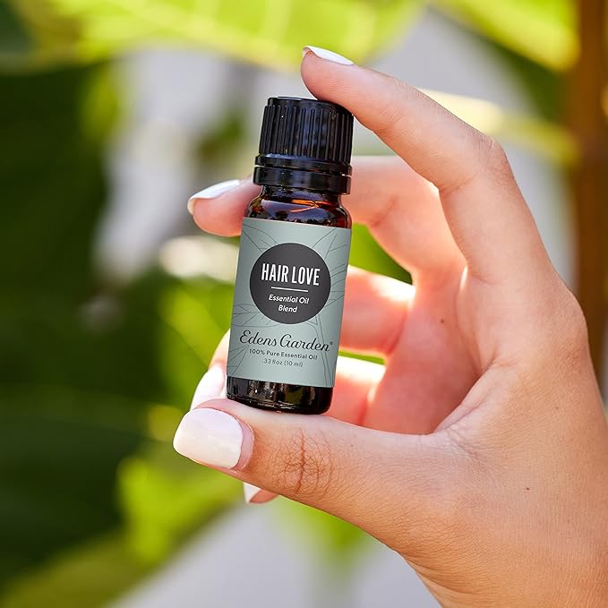 Edens Garden Hair Love Essential Oil Blend- 100% Pure Premium Grade, Undiluted, Natural, Therapeutic, Aromatherapy, The Best for Skin, Hair, Face 118 ml (4 fl oz) - Bloomnest