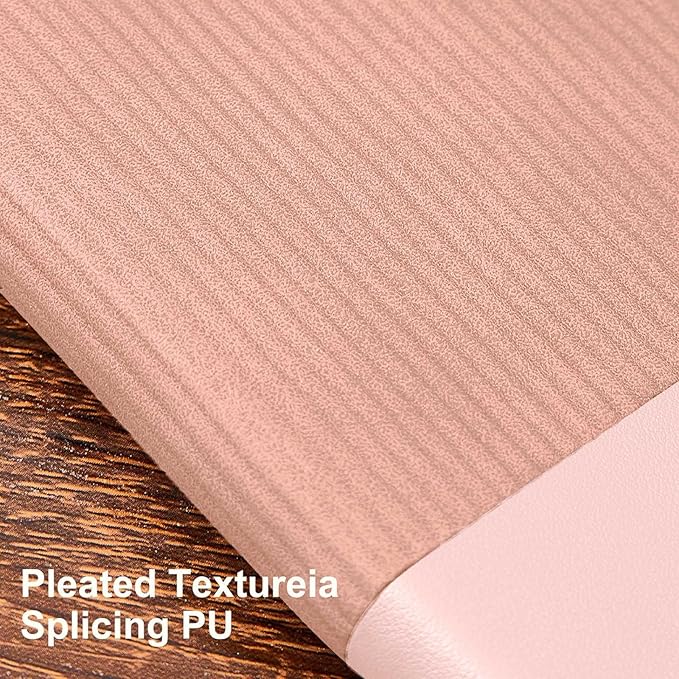 Lined Journal Notebook for Work College Ruled Note Book 7.2"x9.6"B5 PU Leather Daily Journaling 160 Pages for Women Men Writing Home School Supplies Business (Pink) - Bloomnest