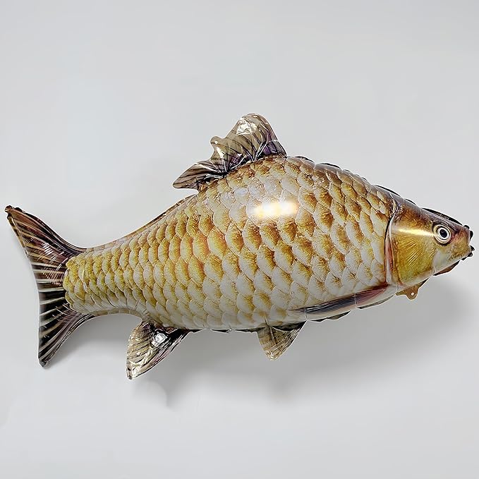 6Pcs Fish Balloons/Realistic Carp Tuna Salmon Balloons/Gone Fishing Baby Shower Decorations/Let’s Go Fishing Party Supplies/Little Fisherman Fish Fest Decor/Fishing Tournament Enthusiast Gift - Bloomnest