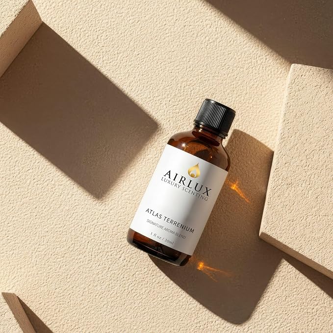 Signature Aroma Oil No. 181 Pumpkin Pie – Aroma Oil for Cold Air & Waterless Diffusers and DIY Crafts – 10 mL, 0.34 fl oz Glass Bottle Airlux