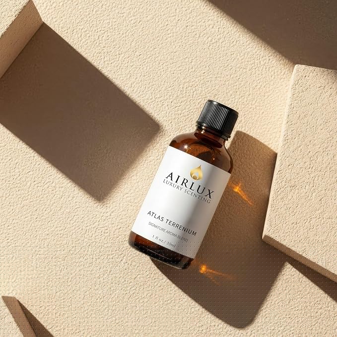 Signature Aroma Oil No. 181 Pumpkin Pie – Aroma Oil for Cold Air & Waterless Diffusers and DIY Crafts – 30 mL, 1.0 fl oz Glass Bottle Airlux