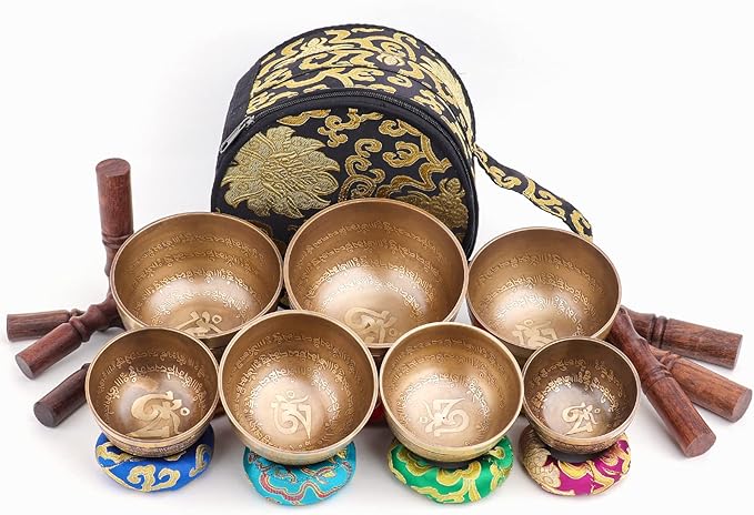 Tibetan Singing Bowl Accessories Silk Ring Cushions Handmade in Nepal Round Cushion for Sound Bowls Meditation Accessories - Bloomnest
