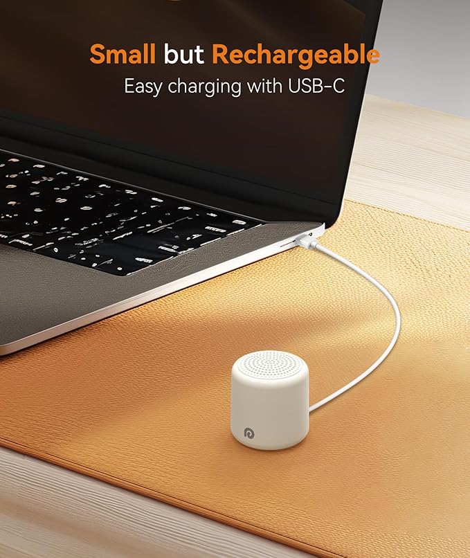 Dreamegg White Noise Sound Machine - Portable Sound Machine for Sleep, Travel Sound Machine for Baby Adults, 16 Nature Sound, Timer, White Noise Machine for Sleeping Office Privacy Home Gift, 2 Pack