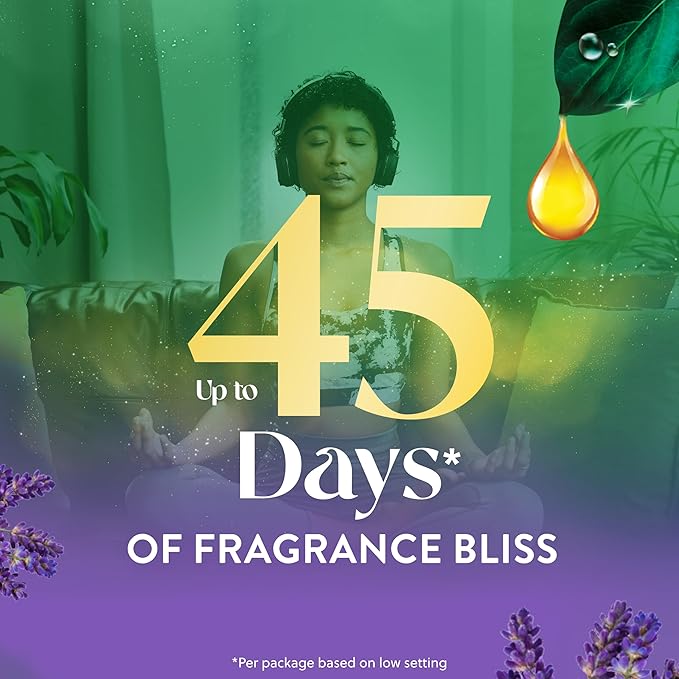Air Wick Essential Mist Starter Kit, Diffuser + 1 Refill, Lavender and Almond Blossom, Air Freshener, Essential Oils - Bloomnest