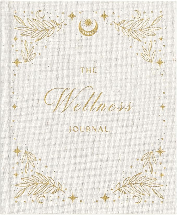 And Per Se Wellness Journal, Daily Journal for Personal Mental Health, Sleep & Diet Tracking, Self Care Reflection for Women & Men (Stardust Beige) - Bloomnest