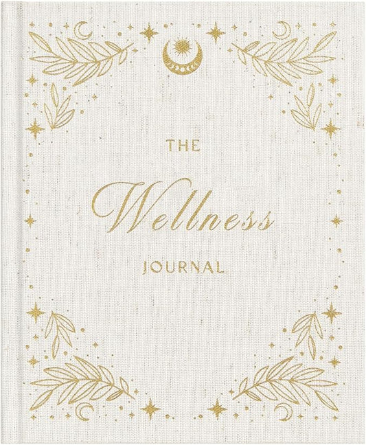 And Per Se Wellness Journal, Daily Journal for Personal Mental Health, Sleep & Diet Tracking, Self Care Reflection for Women & Men (Stardust Beige) - Bloomnest