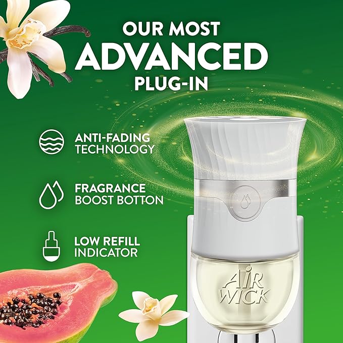 Air Wick Scented Oils 2+6 Vanilla & Pink Papay - Bloomnest