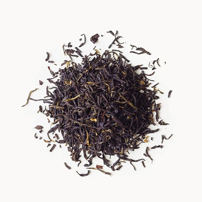 Rishi Tea Earl Grey Supreme Tea - Organic, Caffeinated Loose Leaf Tea with Bergamot Oil and Top Grade Yunnan Black Tea - 4 Ounces, 12+ Servings - Bloomnest