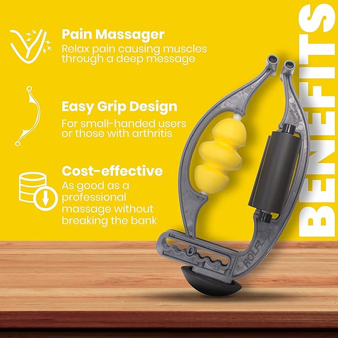 Rolflex Arm & Leg Massager Roller – Muscle Roller to Address Golfer’s Elbow, Tennis Elbow, Carpal Tunnel & More – Arm & Leg Massage Roller for Muscle Tightness & Faster Recovery - Bloomnest
