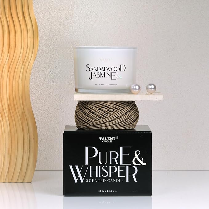 Scented Candles for Home - Large 3 Wick Jar Candles - Natural Soy Wax Candles Gifts for Women & Men - Aromatherapy Aesthetic Candles - Bloomnest