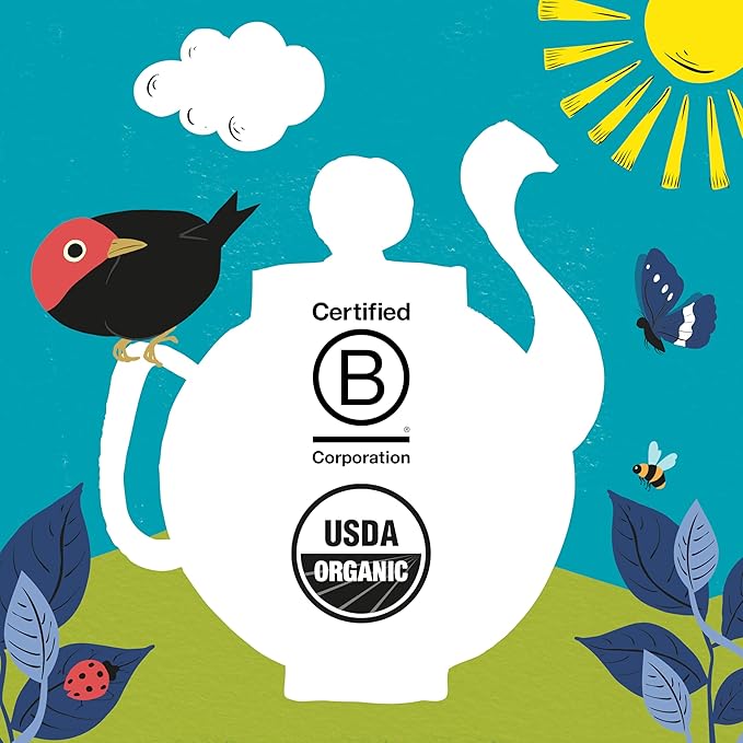 Clipper Tea, Organic Decaf, Plant-Based, Decaffeinated Black Tea, Great Over Ice, 250 Tea Bags - Bloomnest
