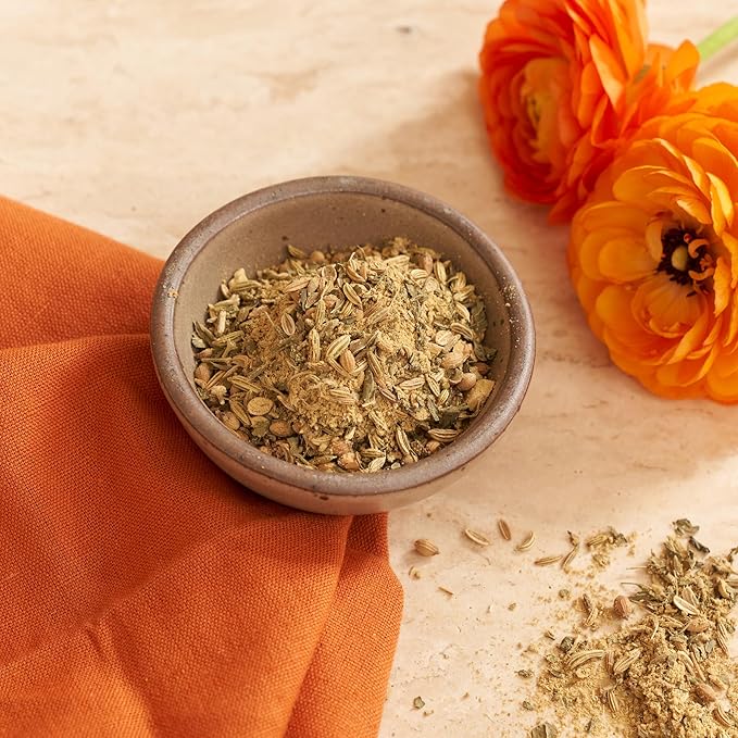 Divya's Detox Tea, Ayurvedic Herbal Tea with Gentle Cleansing Herbs, Helps with Digestion, and More, Caffeine Free, Organic, Non-GMO, Ayurvedic, Loose Leaf Tea - Bloomnest
