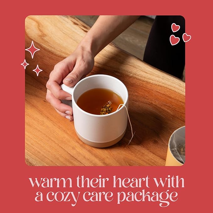 Unboxme Luxe Get Well Soon Gift Box for Women | Organic Self Care Package with Bath Bomb, FLuffy Socks, Mug, Lemon Ginger Tea Set, Candle & Warm Hugs Card | Feel Better Basket - Bloomnest