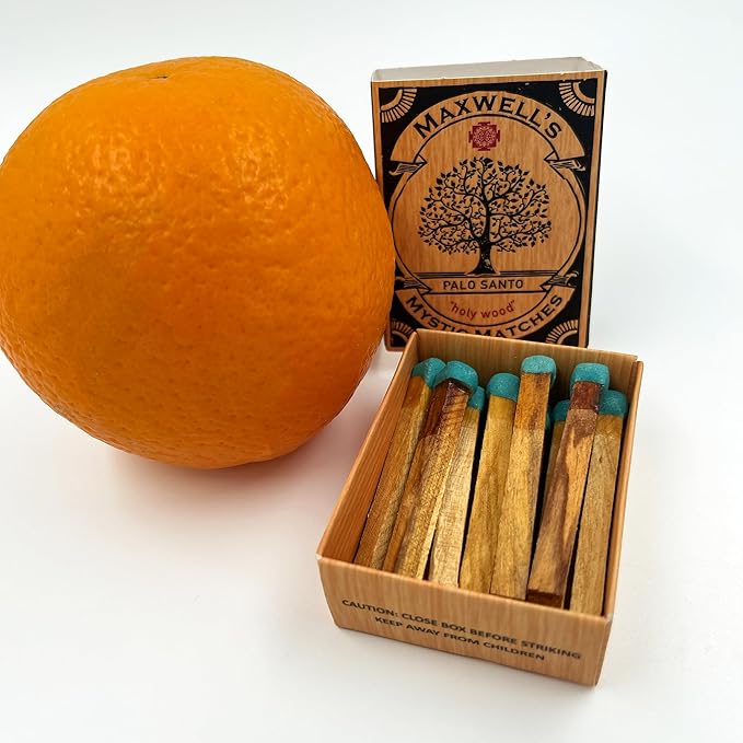 Palo Santo Sticks – High-Resin Holy Wood | Sustainable Peruvian Incense for Meditation & Cleansing (90 Count, 2-inch Sticks) - 6 Pack MaxwellsMysticMarket