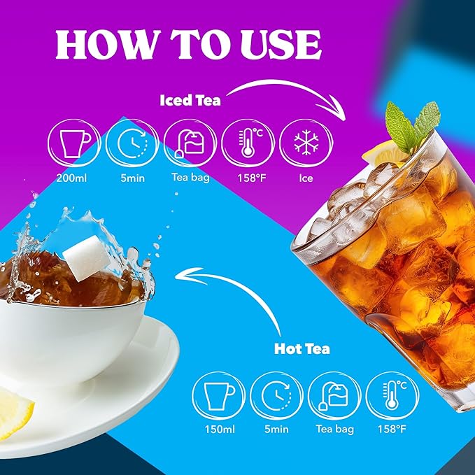 LOVARE Assorted Tea Pyramid Bags 45 Pack - Made in Ukraine - 9 Tastes of Tea Sampler Pyramids - Assortment with Black and Green Tea, Fruits, Flowers, Berries - Flavored Gift Box