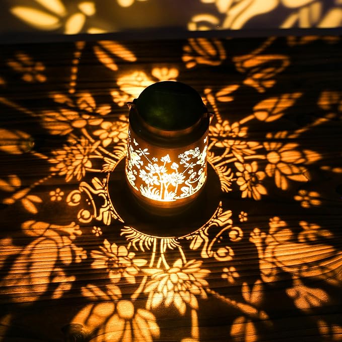 Frog Solar Lanterns Outdoor Waterproof - Decorative Hanging Solar Lights for Garden Patio, Gifts for Women, Men, Frog Lovers, Yard Table Lawn Porch Pathway Decor - Bloomnest