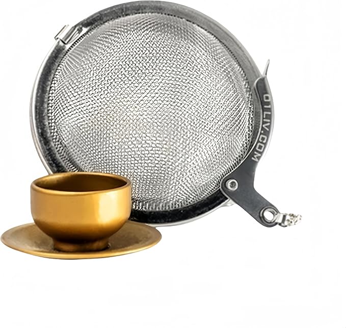 Tea Strainers For Loose Tea Stainless Steel Tea Ball Infuser Tea Ball For Loose Leaf Tea Infuser For Loose Leaf Tea Loose Leaf Tea Steeper Cute Tea Infuser Gift (Cup)