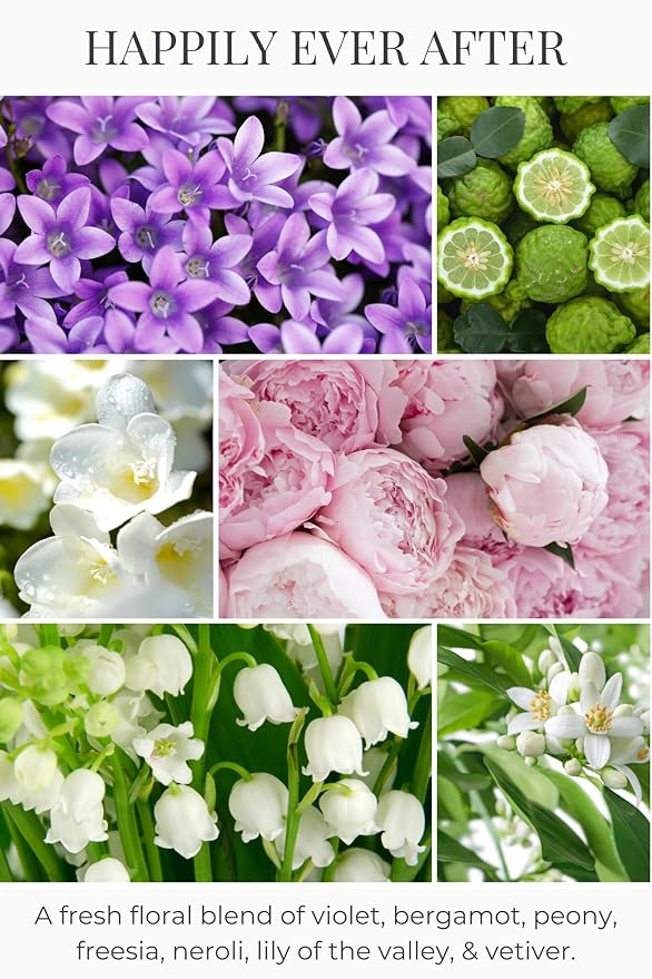 ECO CANDLE CO. Tea Light Candles, Happily Ever After, 10-Pack - Scents of Wedding Bouquets - Recyclable, 100% Soy Wax, No Lead, Hand Poured, Made from Midwest Grown Soybeans, .6 oz. Each - Bloomnest