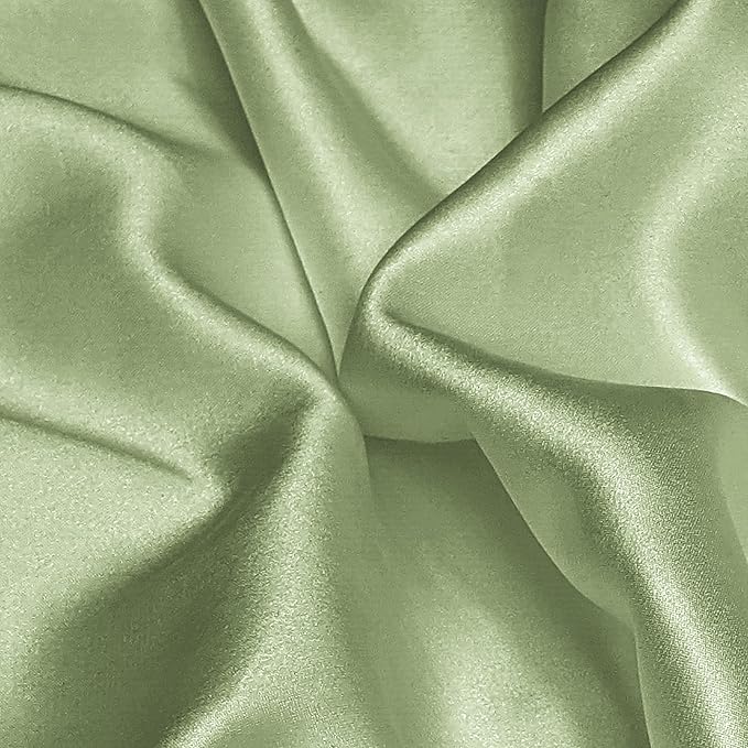 INFIIXSO Body Pillow Cover with Zipper, Luxury Mulberry Silk Body Pillow Case 20x54 Inches, Ultra Smooth and Soft Cooling Long Pillowcase, Gift for Women, Men(Sage Green) - Bloomnest