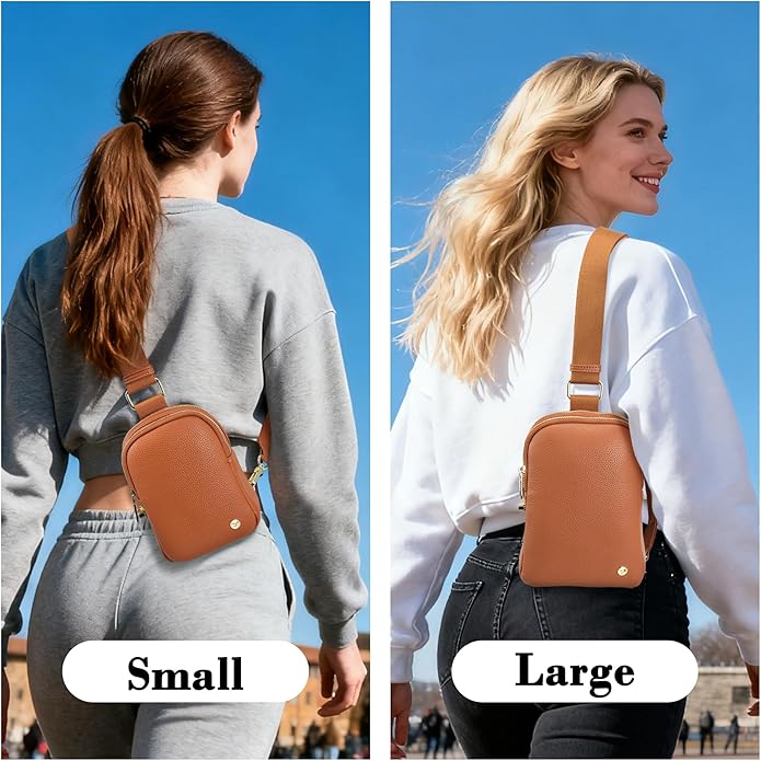 INICAT Small Sling Bag for Women Everyday & Travel Crossbody Bags Lightweight Cross Body Purses Vegan Leather - Bloomnest