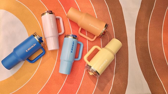 STANLEY Quencher ProTour Flip Straw Tumbler with Leakproof Lid | Built-In Straw & Handle | Cupholder Compatible for Travel | Insulated Stainless Steel Cup | BPA-Free - Bloomnest