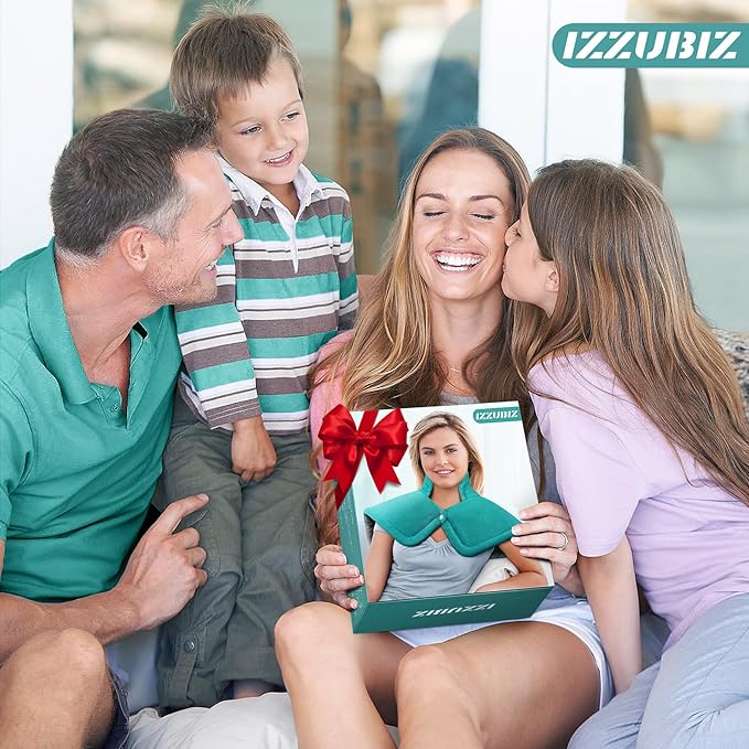 Neck Shoulder Heating Pad Gift for Back Pain Relief, Electric Weighted Heat Pads for Cramps, Leg and Foot, Gifts for Christmas, Mothers Day, Fathers Day, Birthday, Women, Men, Mom, Dad