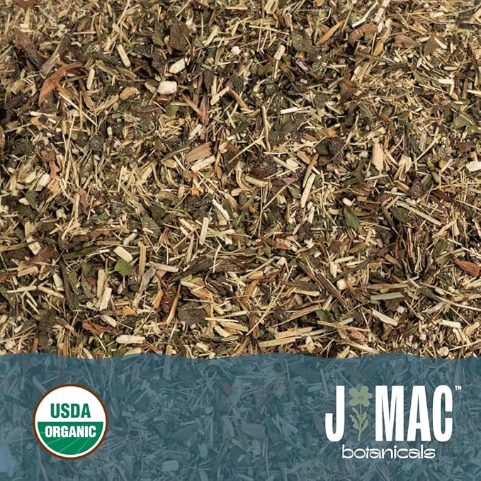 J Mac Botanicals, Organic Echinacea Herb & Sifted, Echinacea Purpurea, Organic Purple Cornflower tea - Bloomnest