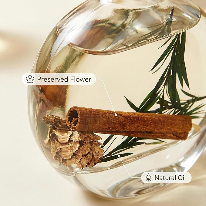 Cedar Wood & White Musk Essential Oil Reed Diffuser for Home&Office, Luxury Hotel Collection Diffuser Oil Inspired by Ritz Carlton, Bathroom,Bedroom&Living Room Shelf Decor,Non-Toxic & Gift Ready - Bloomnest
