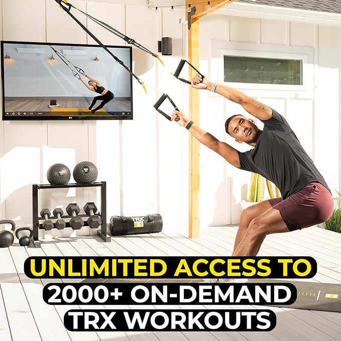 TRX Training 6 Month On-Demand Membership - Unlimited Access to Expert-Led Workouts, Personalized Programs, Strength, Cardio & Recovery - Train Anytime - Bloomnest