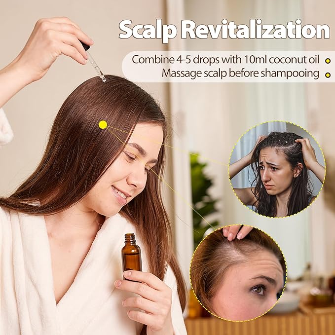 PHATOIL Cedarwood Essential Oil 100mL Pure - Natural Aromatherapy Oil for for Hair Care, Body Skin Care, DIY Candle, Soap Making 3.38Fl Oz - Bloomnest
