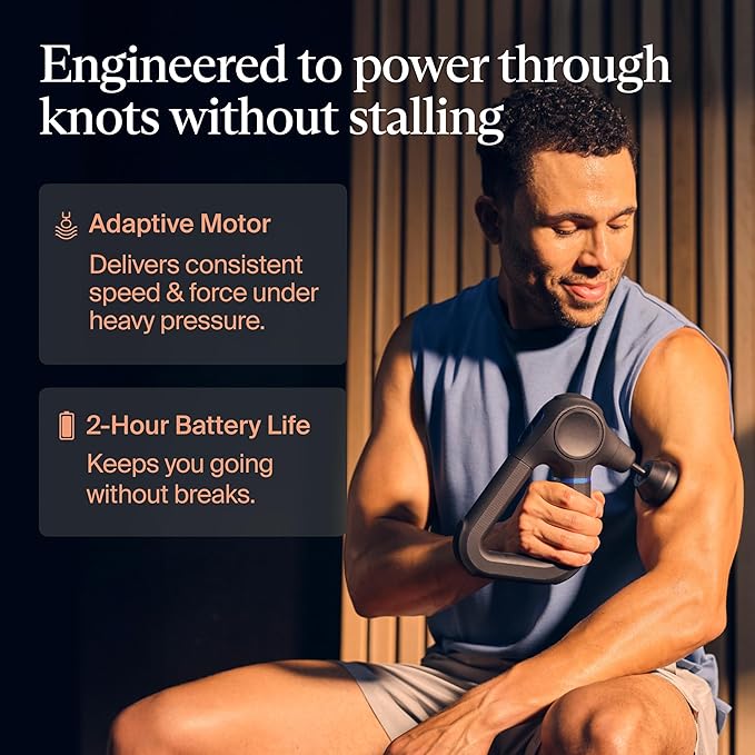 TheraGun Prime (6th Generation) Massage Gun by Therabody – Deep Tissue, Powerful Massage in a Rugged, Durable Design for Reliable Recovery & Pain Relief - Bloomnest