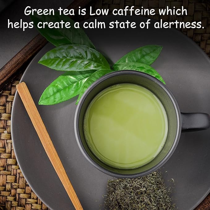 Organic Peach Ceylon Green Tea - 50 Packets - Natural Antioxidant Rich Herbal Leaf Teabags - USDA Certified 100% Non-GMO - Caffeinated Designer Gift Tin - Bloomnest