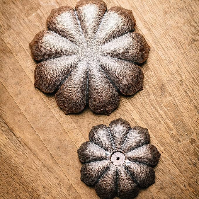 2 Pack Incense Burner, Incense Holder for Sticks, Brass Lotus Incense Stick Holder - Bloomnest
