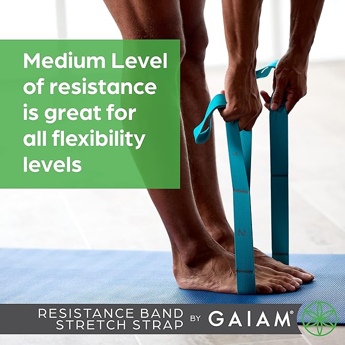 Gaiam Restore Resistance Band Stretching - Bloomnest