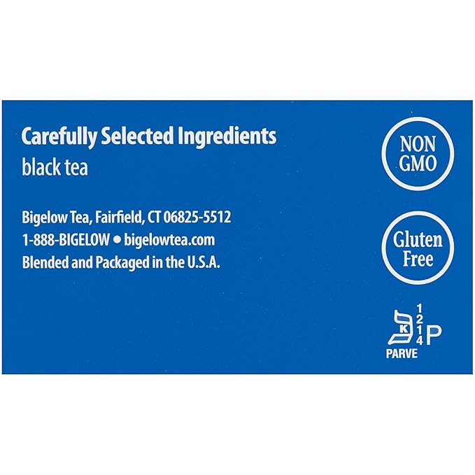 Bigelow English Teatime Tea 28-Count Box (Pack of 1) Full Caffeine Premium Black Tea Bold and Antioxidant-Rich Full Caffeine Black Tea in Foil-Wrapped Bags - Bloomnest