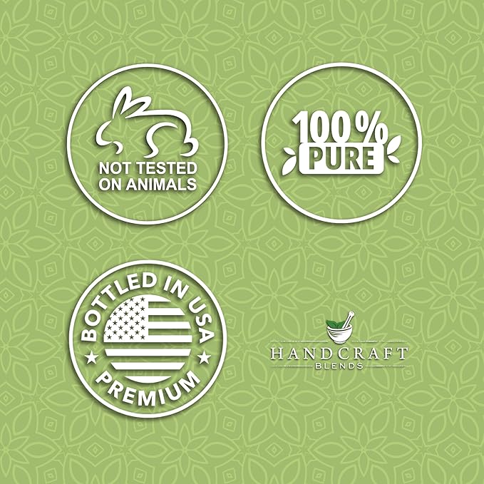 Handcraft Blends Peppermint Essential Oil – 1 Fl Oz – 100% Pure and Natural – Premium Grade Essential Oil for Diffuser and Aromatherapy, Skin, Massage, Candle and Soap Making Fragrance - Bloomnest