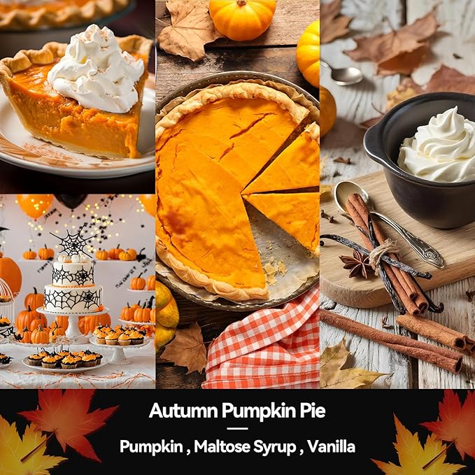 Pumpkin Pie Candle – Holiday Soy Candles for Thanksgiving | Warm Bakery Scented Candle | Cozy Winter Candles Gift for Home, Holiday Aromatherapy Christmas Gifts for Women Men - Bloomnest